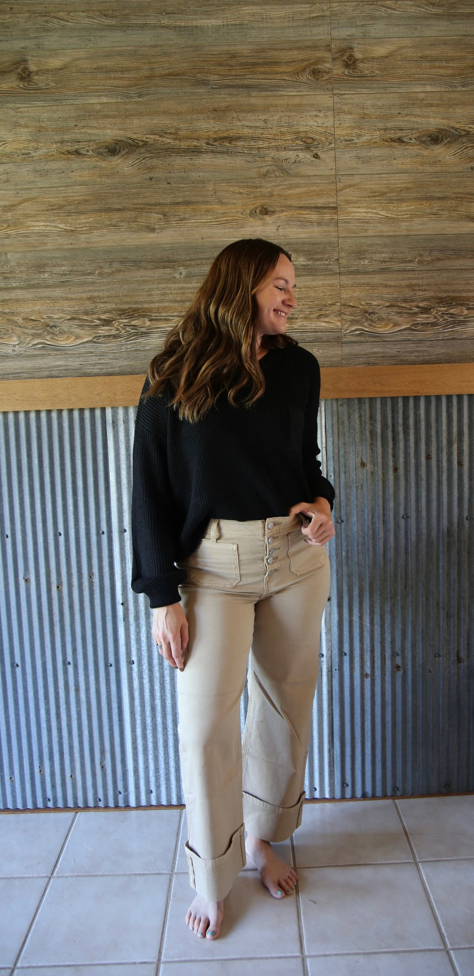 Birdie Pocket Sweater