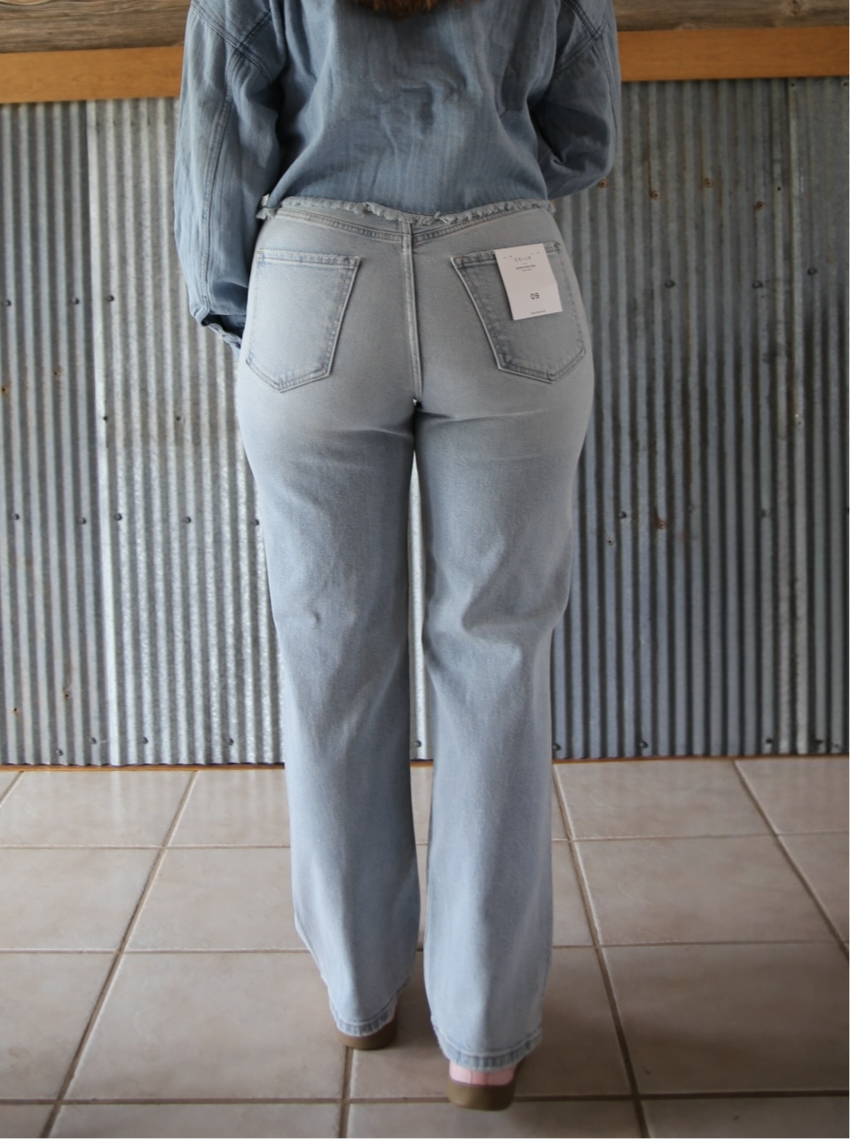 Cello High Rise Dad Jean