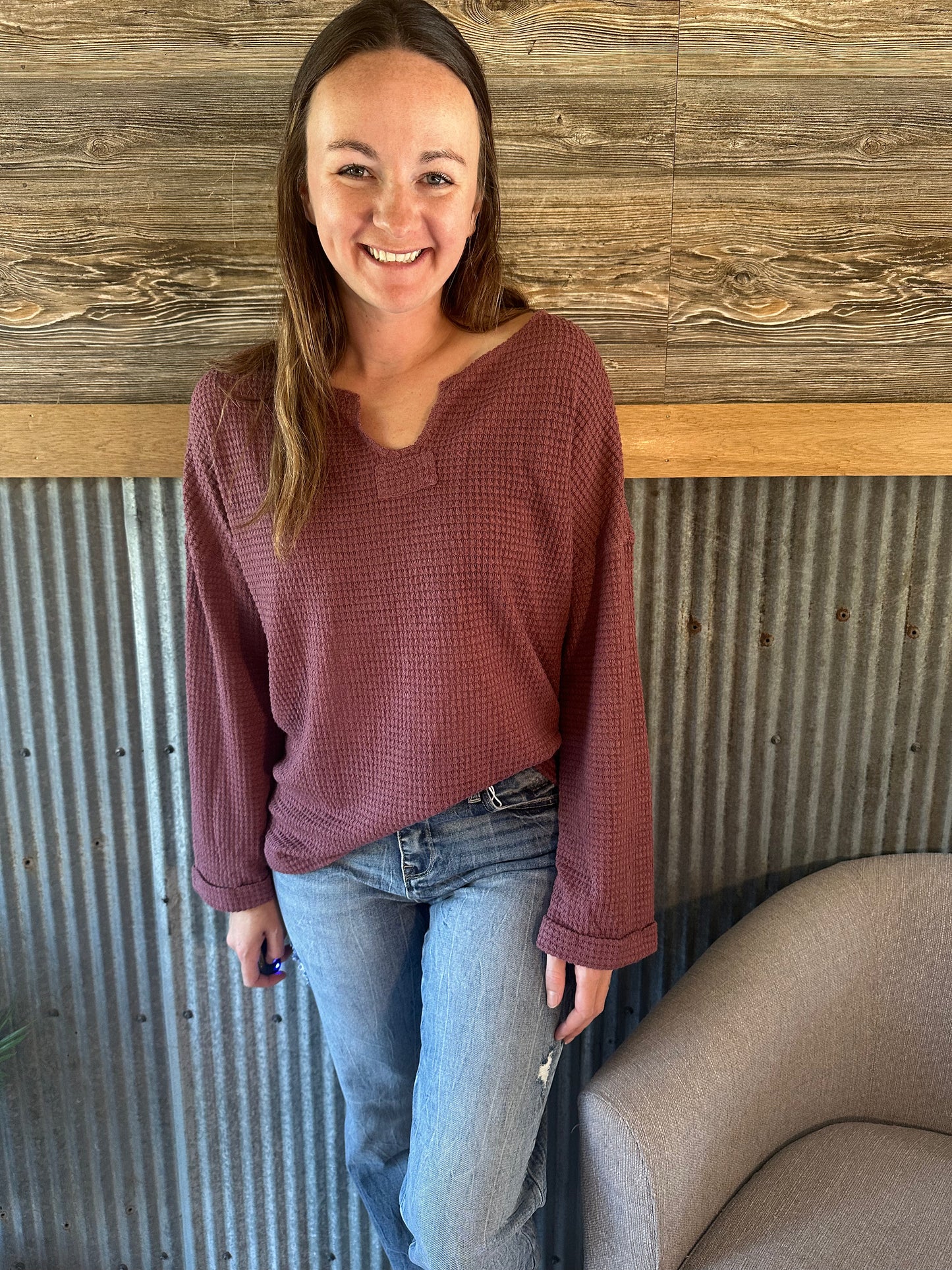 Wonderwall Waffle Top