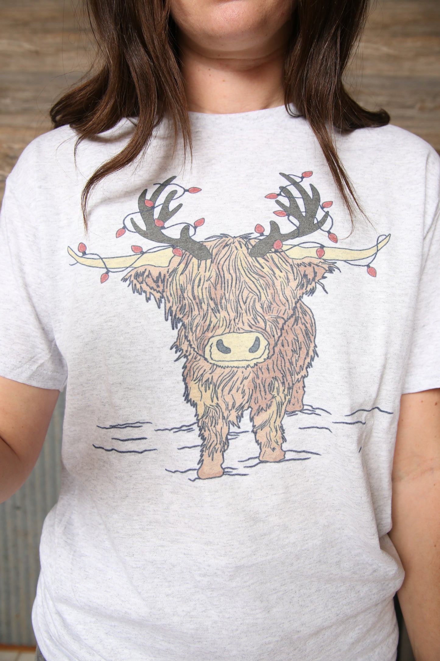 Christmas Cow Tee