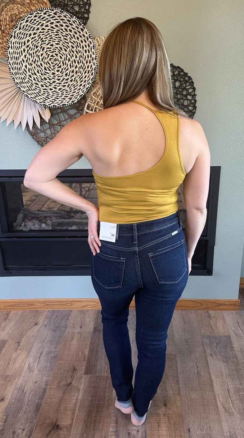 Double Strap Knit Top