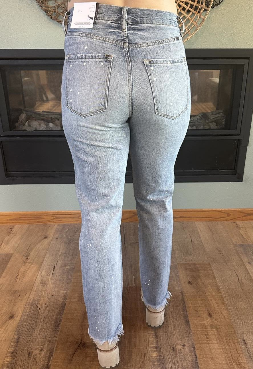 KanCan Oceane High Rise Slim Straight Jeans