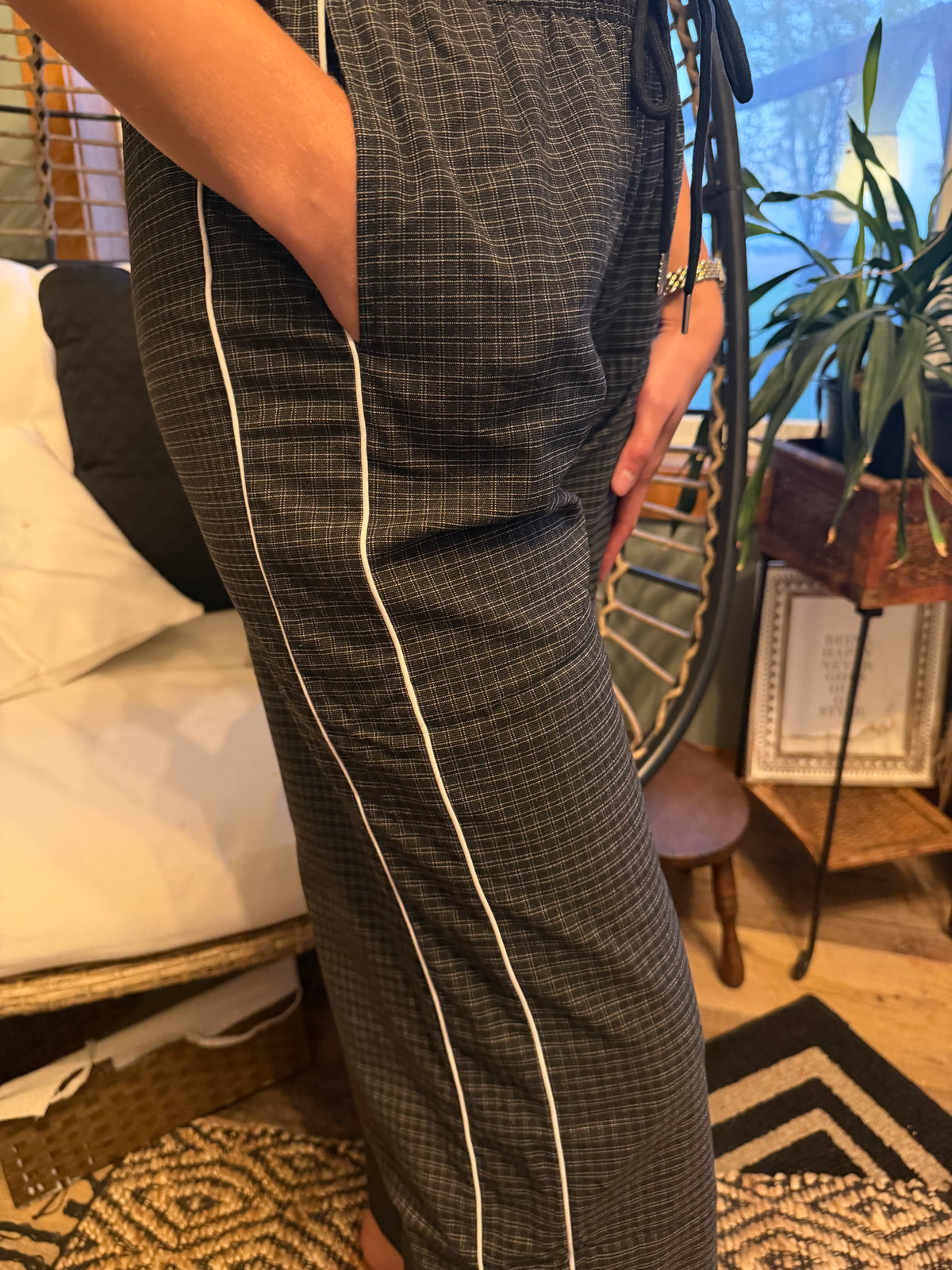 Wendy Check Pants