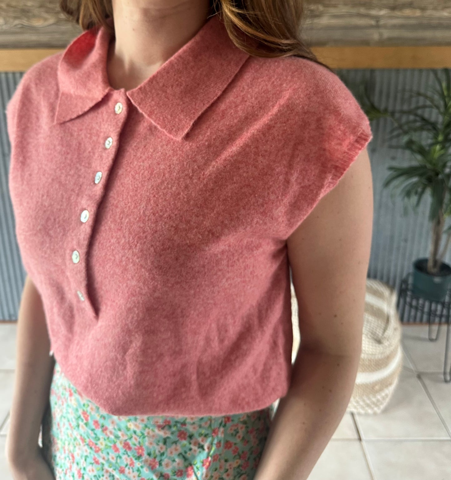 Cap Sleeve Vest