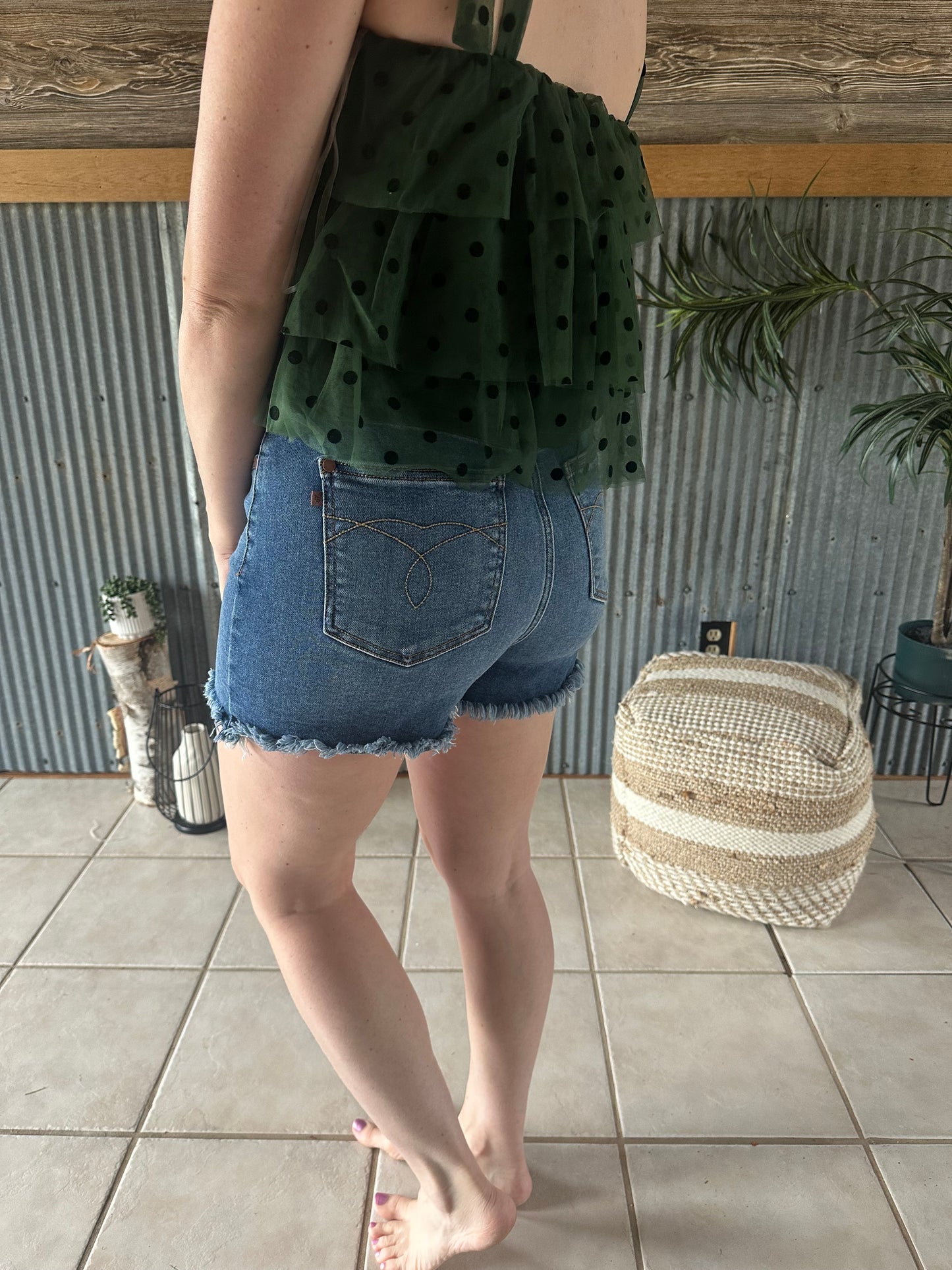 Judy Blue Slim High Waist Short