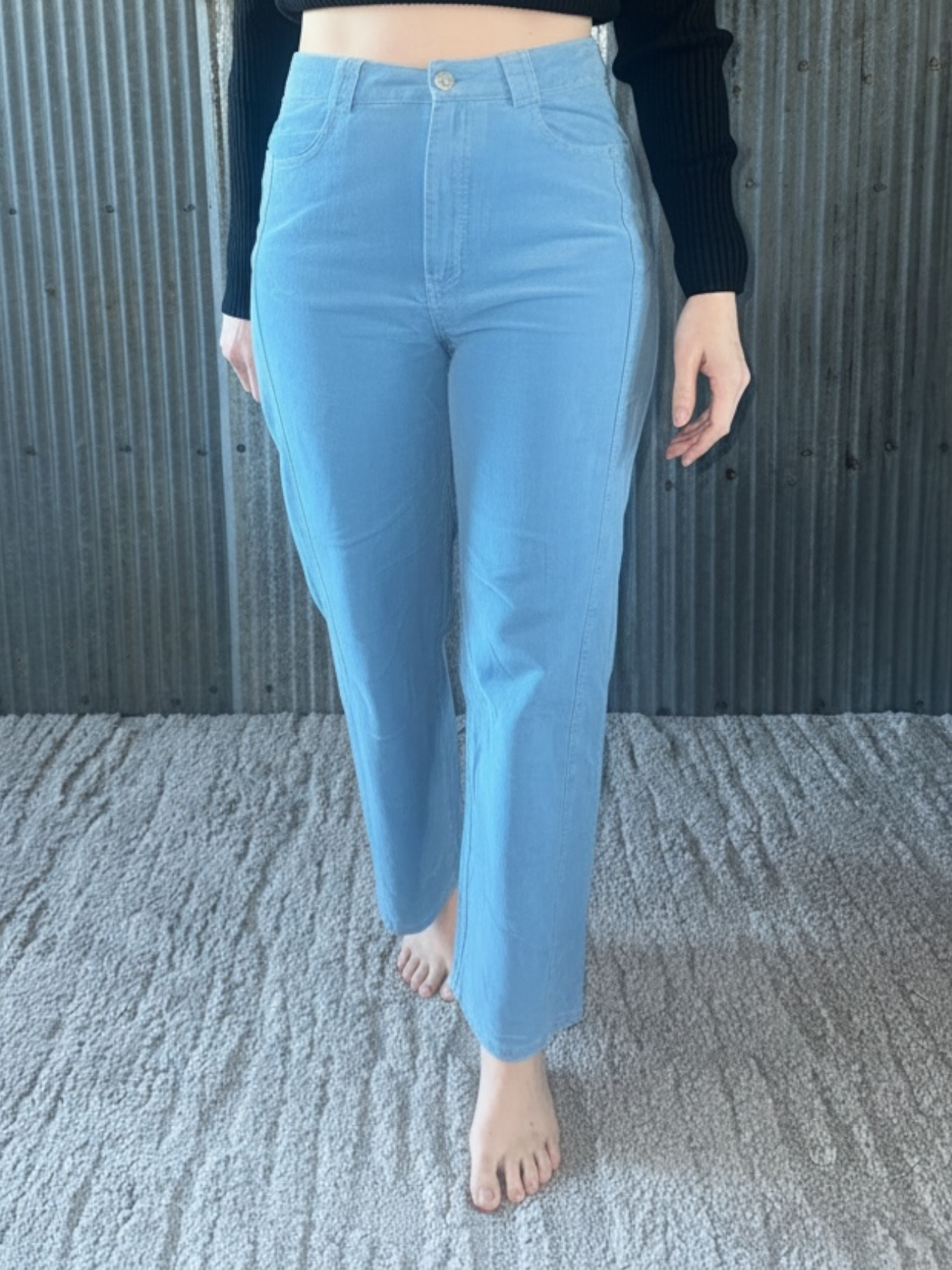 Corduroy Wide Leg Pants