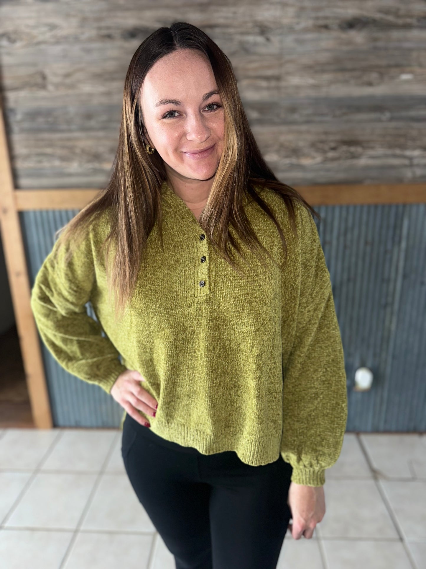 Moss Knit Sweater