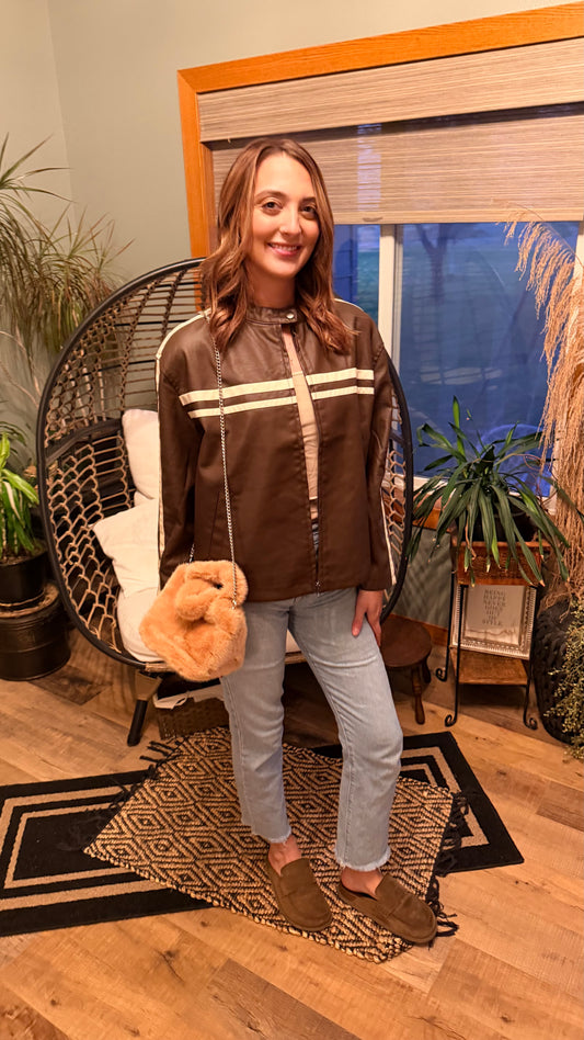 Leather Line Jacket