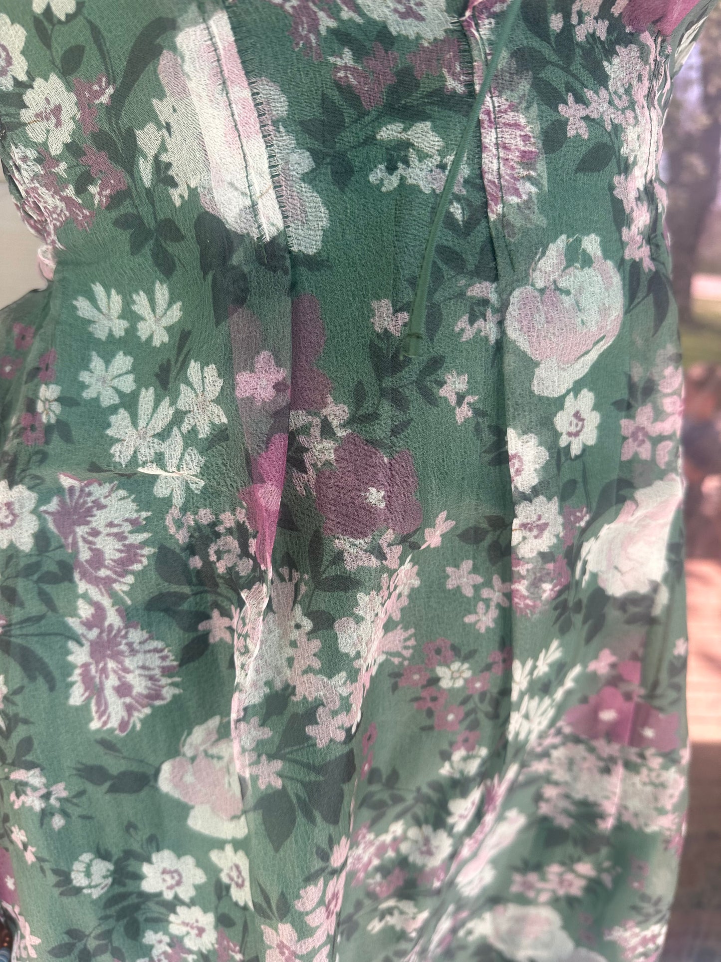 Organza Maxi Dress