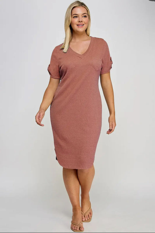 Plus Size Shirt Dress