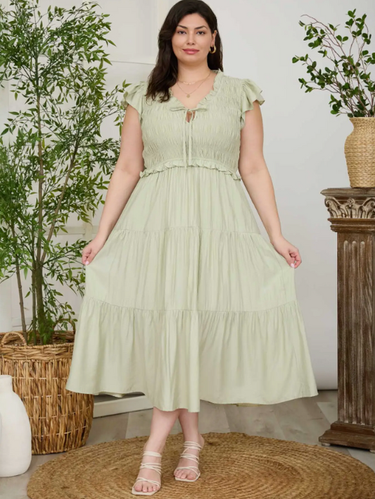 Plus Midi Dress