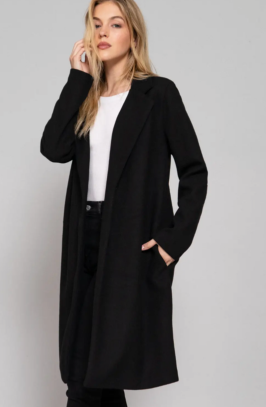 Open Felt Coat