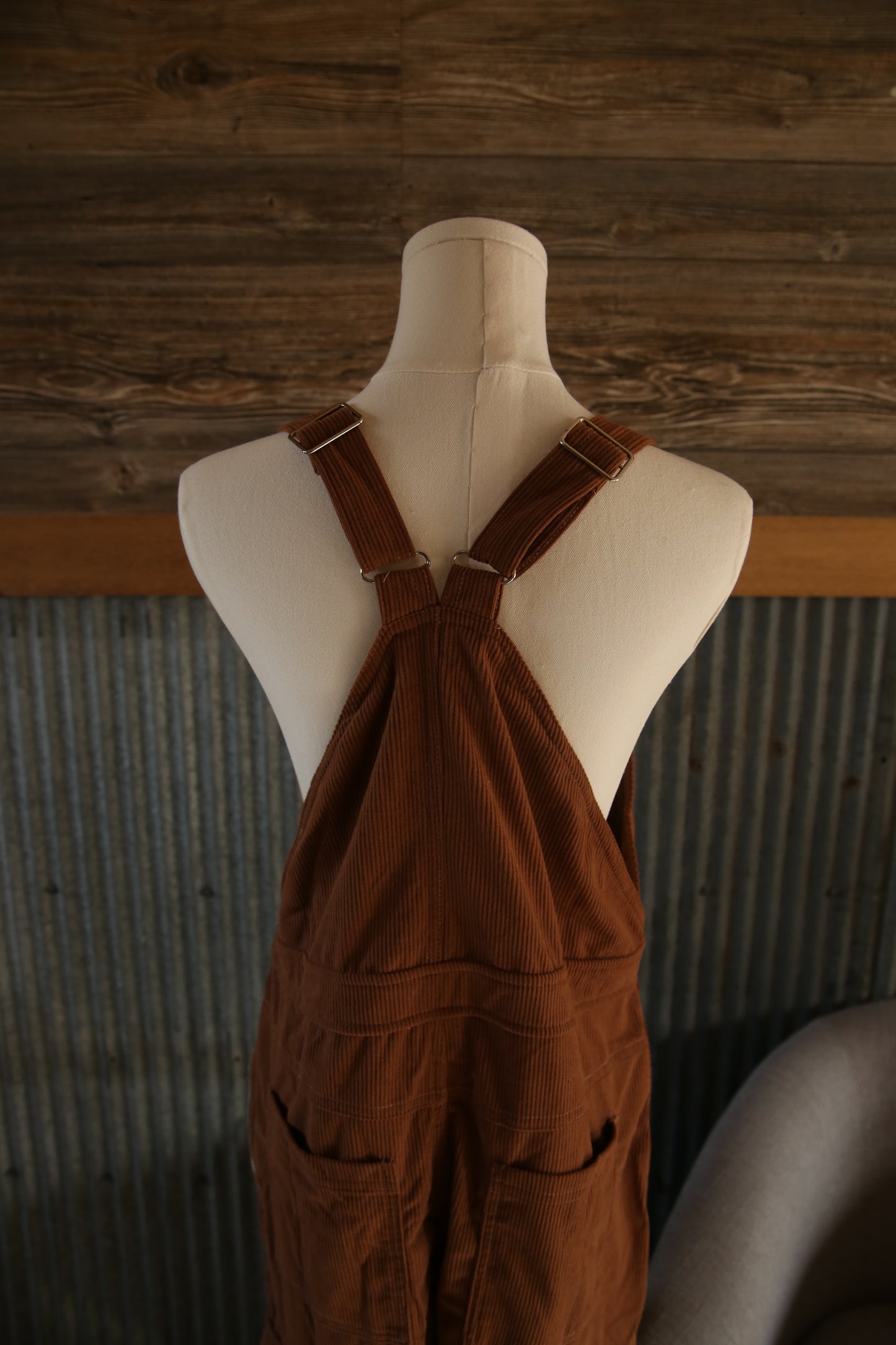 Corduroy Cargo Overalls